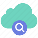 cloud, data, search