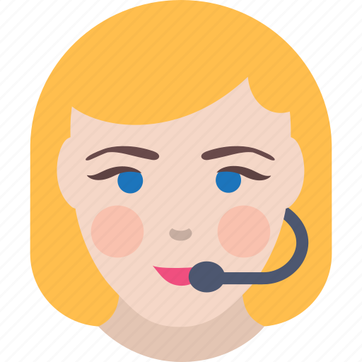 Blonde, support, woman icon - Download on Iconfinder