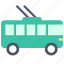 bus, transport, trolley 