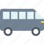 bus, transport, van 