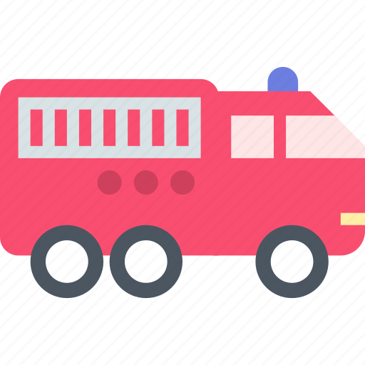 Fire, firefighters, transport icon - Download on Iconfinder