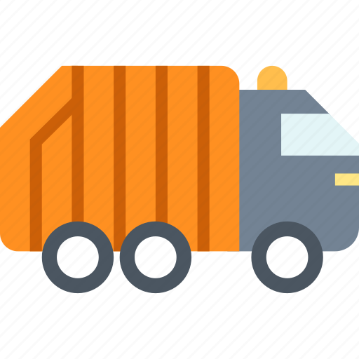 Garbage, transport, truck icon - Download on Iconfinder