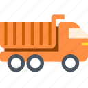 lorry, tipper, transport