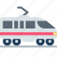 suburban, train, railway 