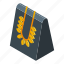 gold, leaves, jewelry, dummy, isometric 