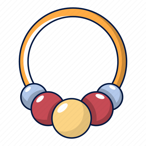 Accessory, apparel, armlet, bangle, bead, bracelet, cartoon icon - Download on Iconfinder