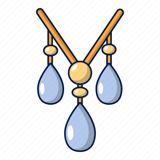 Accessory, adornment, ball, bead, cartoon, necklace, pearl icon - Download on Iconfinder