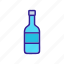 alcohol, bottle, contour, glass, jewish, silhouette, wine 