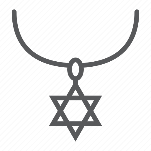 Accessory, david, israel, jewellery, jewish, necklace, star icon - Download on Iconfinder