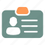 badge, work, workshop, working, worker, business, office, company, full 