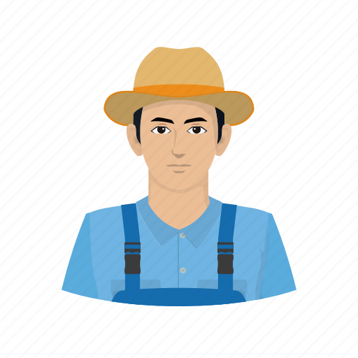 Farmer, farm, agriculture, male, avatar, occupation, profession icon - Download on Iconfinder