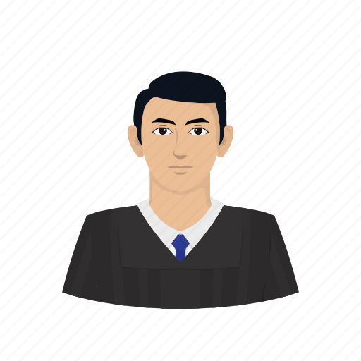 Judge, court, job, occupation, career, avatar, male icon - Download on Iconfinder