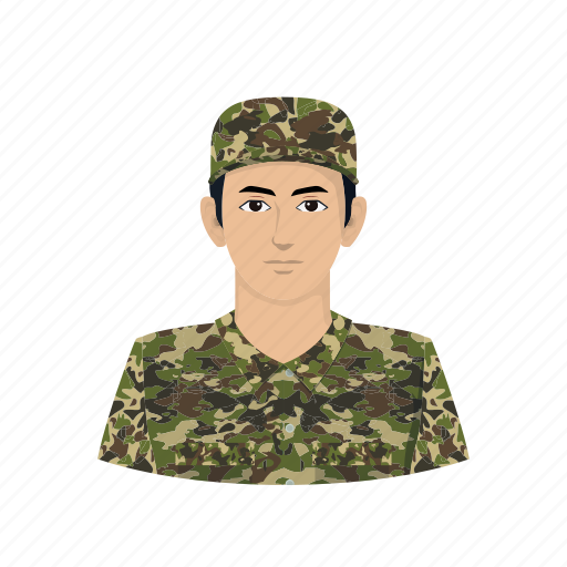 Soldier, army, avatar, occupation, male, career icon - Download on Iconfinder