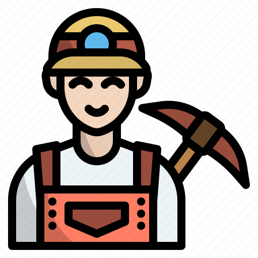 Jobavatar, miner, avatar, mining, mine, pick icon - Download on Iconfinder
