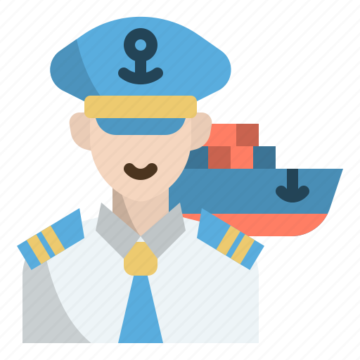 Jobavatar, captain, avatar, pilot, pirate, flight, ship icon - Download on Iconfinder