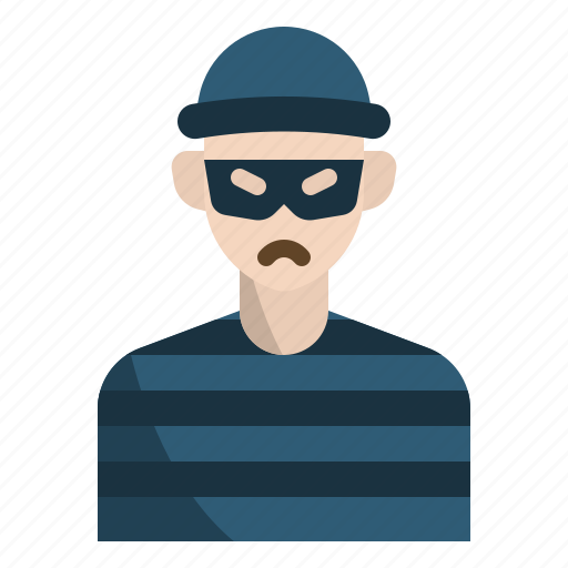 Jobavatar, thief, avatar, criminal, crime, hacker, robber icon - Download on Iconfinder