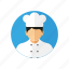 avatar, boy, chef, job, man, profile 