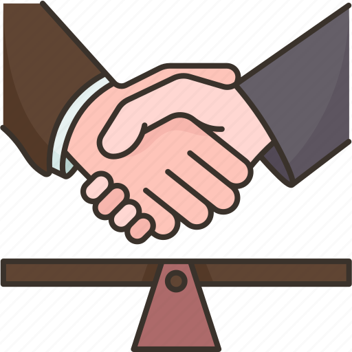 Negotiation, deal, partnership, corporate, agreement icon - Download on Iconfinder