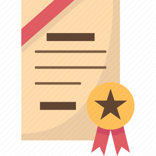 Certificate, diploma, award, achievement, document icon - Download on Iconfinder