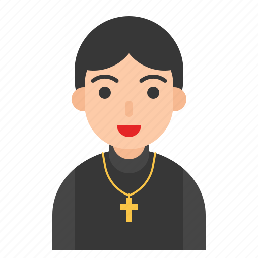 Avatar, job, male, occupation, priest, profession, religion icon - Download on Iconfinder