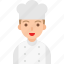 avatar, chef, cook, job, male, occupation, profession 