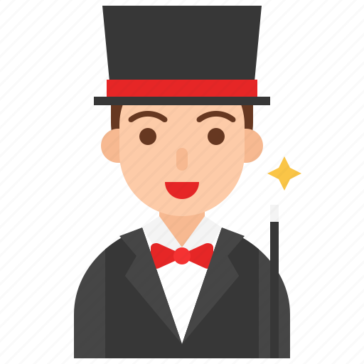 Avatar, job, magician, male, occupation, profession icon - Download on Iconfinder