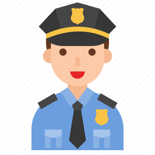 Avatar, job, male, occupation, police, policeman, profession icon - Download on Iconfinder