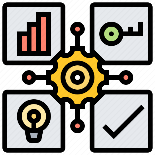 Analytic, diagram, knowledge, okr, result icon - Download on Iconfinder