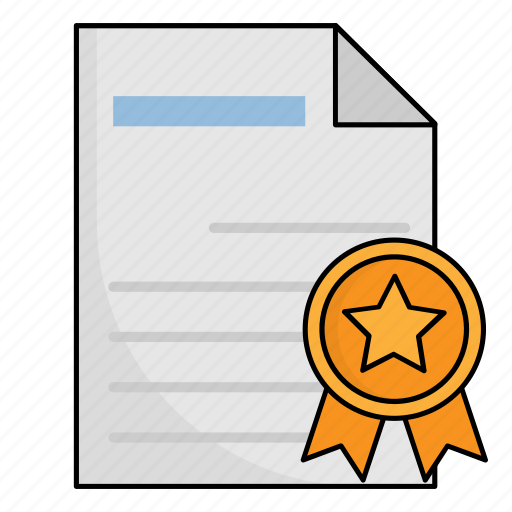 Certificate, office, job, work icon - Download on Iconfinder