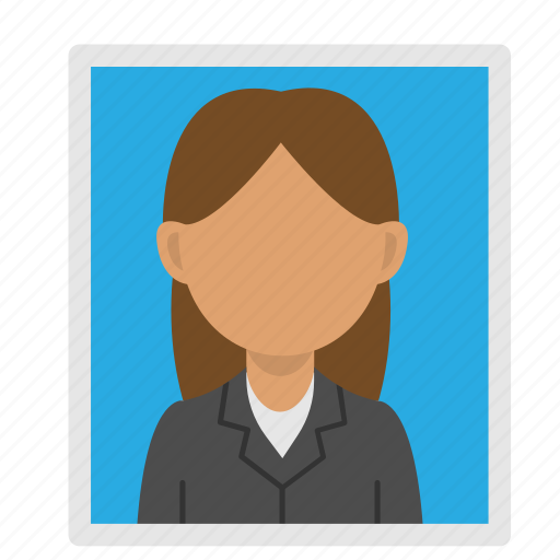 Photo, woman, office, work, job icon - Download on Iconfinder
