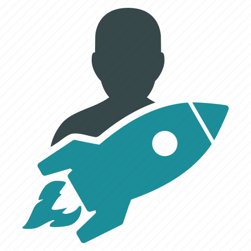 Startuper, business, marketing, service, launch, rocket, science icon - Download on Iconfinder