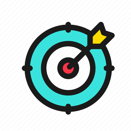 Target, job, career, goal, arrow, shooting, dart icon - Download on Iconfinder