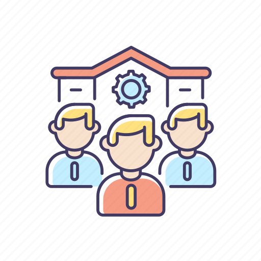 Company, personnel, staff, human resources icon - Download on Iconfinder