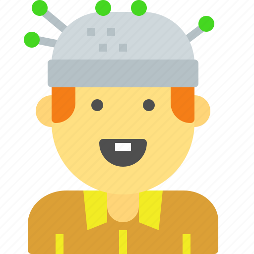Android, brain, experiment, robot icon - Download on Iconfinder