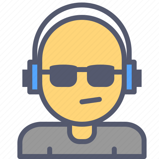 Dj, headphones, music, party icon - Download on Iconfinder