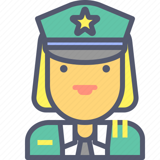 Army, female, marine, navy, profession icon - Download on Iconfinder