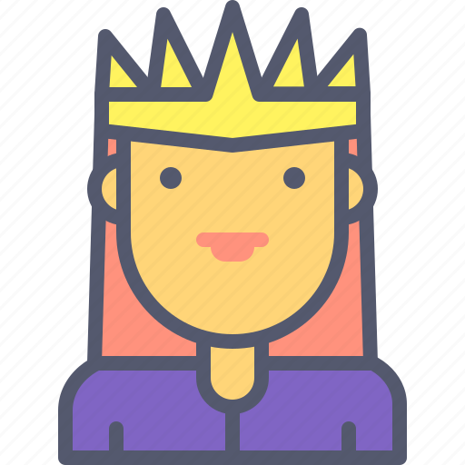 Female, lady, leader, queen icon - Download on Iconfinder