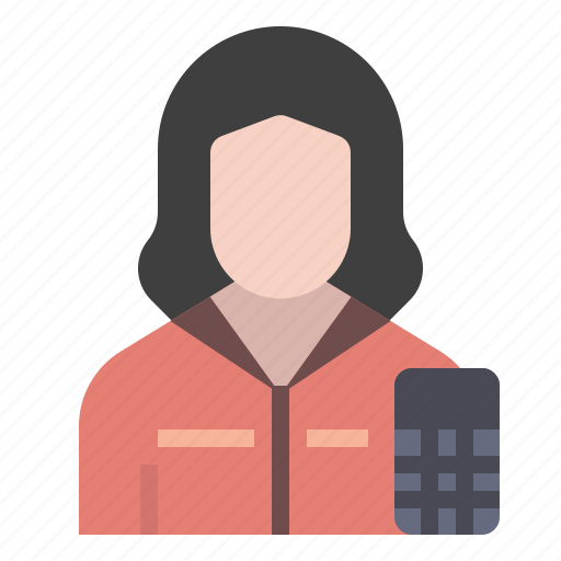 Accountant, avatar, financial, financier, profession, secretary, business woman icon - Download on Iconfinder