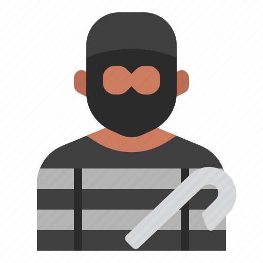Avatar, burglar, criminal, crook, robber, stealing, theif icon - Download on Iconfinder