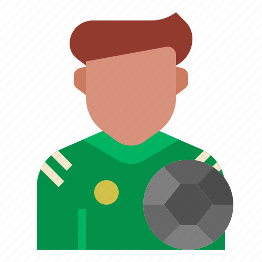 Footballer, occupation, profession, soccer, sport, sportsman, football player icon - Download on Iconfinder