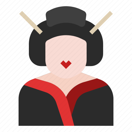 Culture, geisha, japan, japanese, nippon, traditional, woman icon - Download on Iconfinder