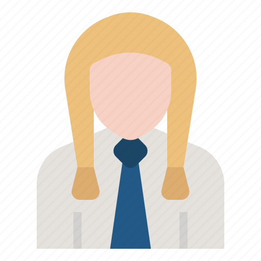 Avatar, education, girl, school, student, university, young icon - Download on Iconfinder