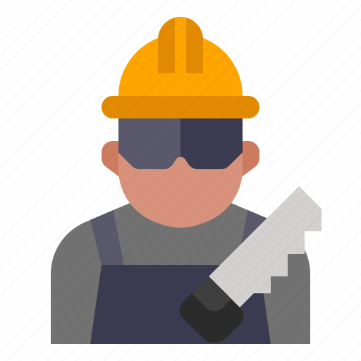 Avatar, carpenter, furniture, job, labour, saw, worker icon - Download on Iconfinder