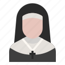 avatar, catholicnun, convent, missionary, nun, occupation, priest