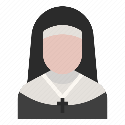 Avatar, catholicnun, convent, missionary, nun, occupation, priest icon - Download on Iconfinder