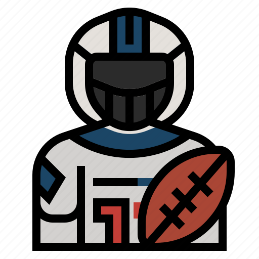 Athletes, avatar, football, quarterback, sport, unitedstate, american football player icon - Download on Iconfinder