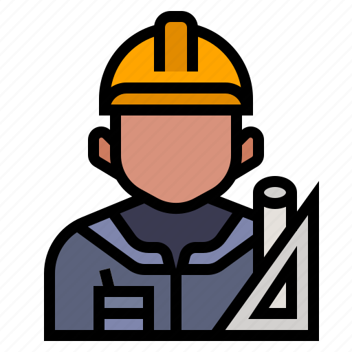 Architect, avatar, construction, floorplan, occupation, profession icon - Download on Iconfinder