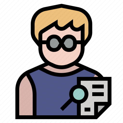 Editor, magazine, newspaper, occupation, profession, compilera, copy reader icon - Download on Iconfinder