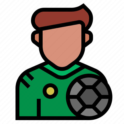 Avatar, footballer, occupation, soccer, sport, sportsman, football player icon - Download on Iconfinder
