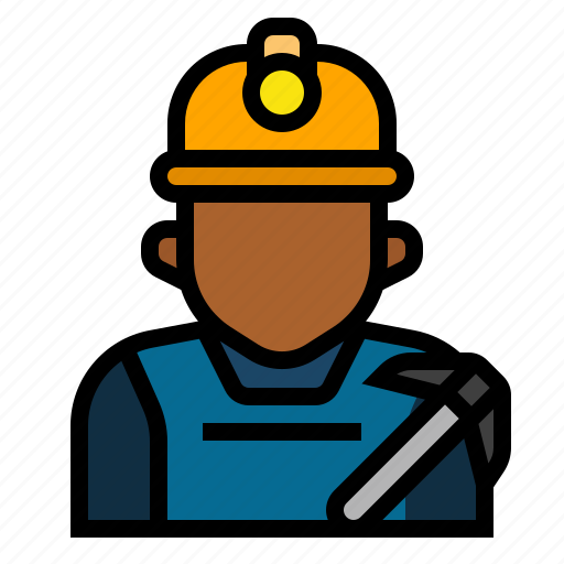 Avatar, cavern, labour, miner, mining, occupation, profession icon - Download on Iconfinder